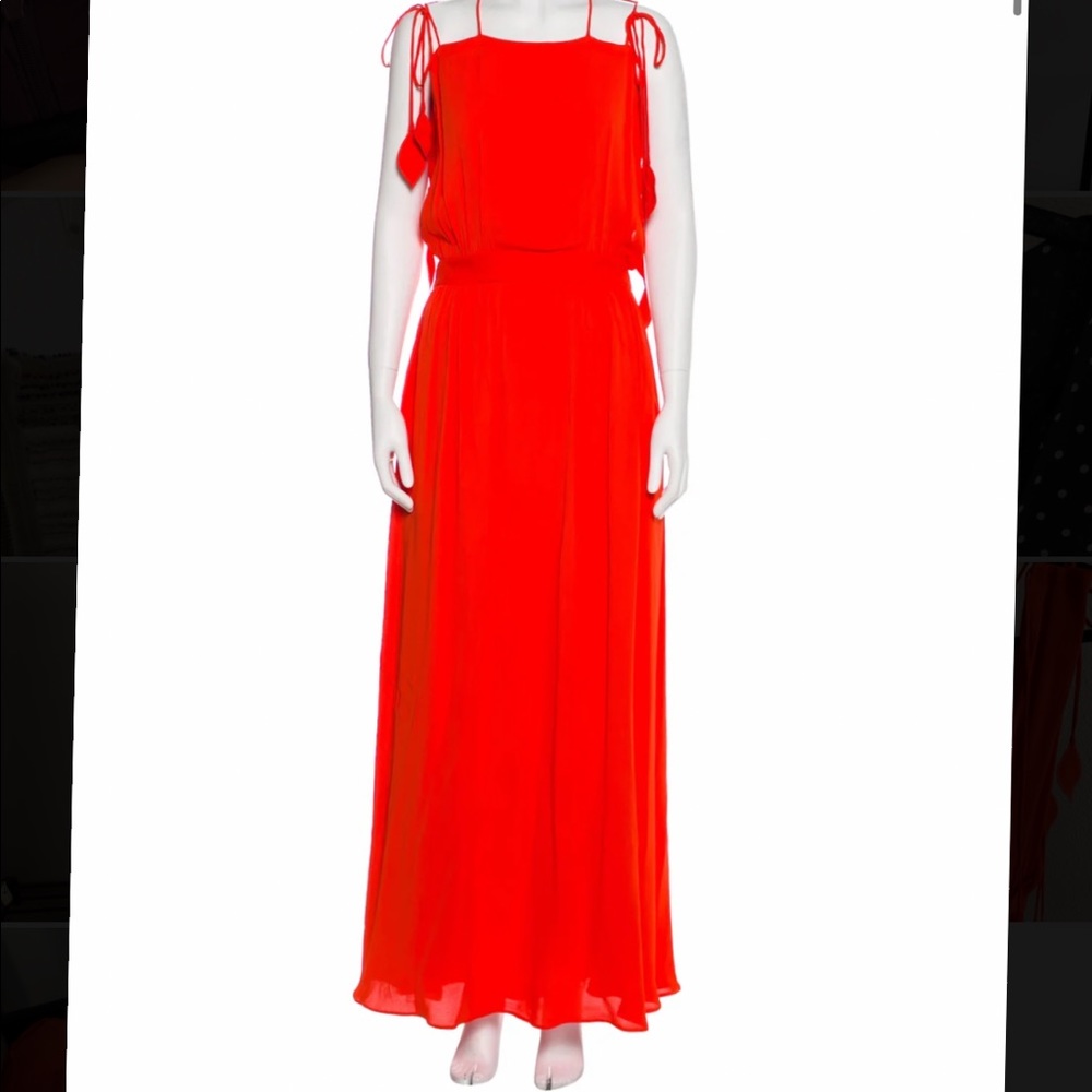 Tory birch dress in flame orange